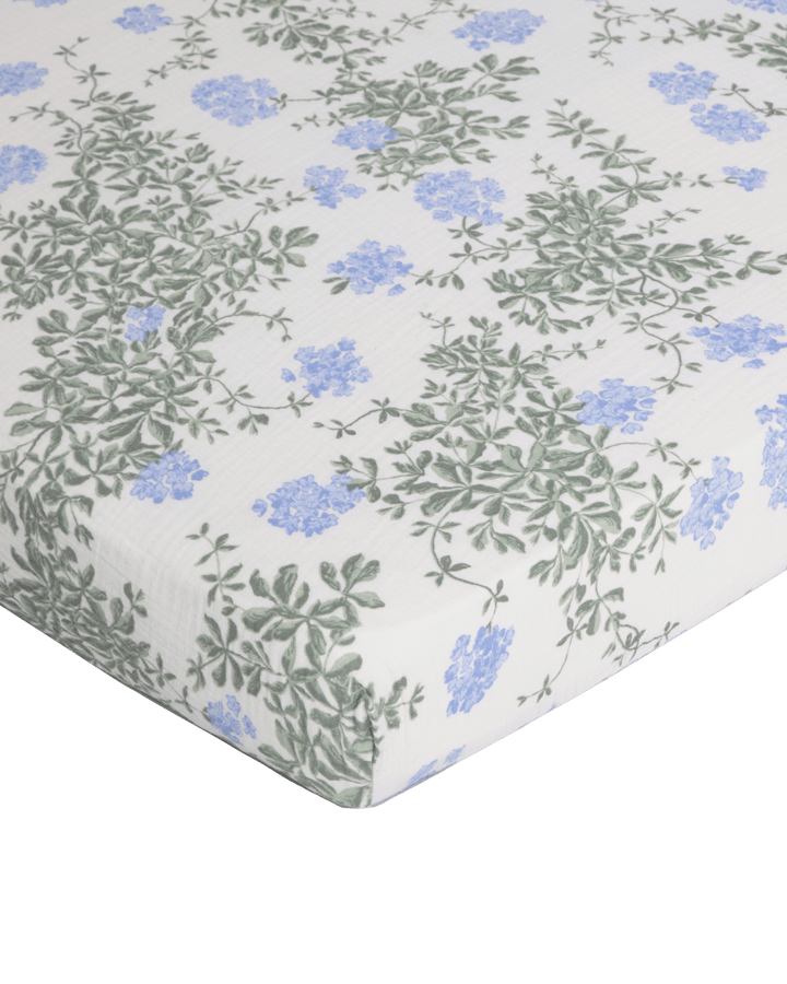 Σεντόνια με λάστιχο Plumbago Muslin, 70x140x20 cm Garbo&Friends