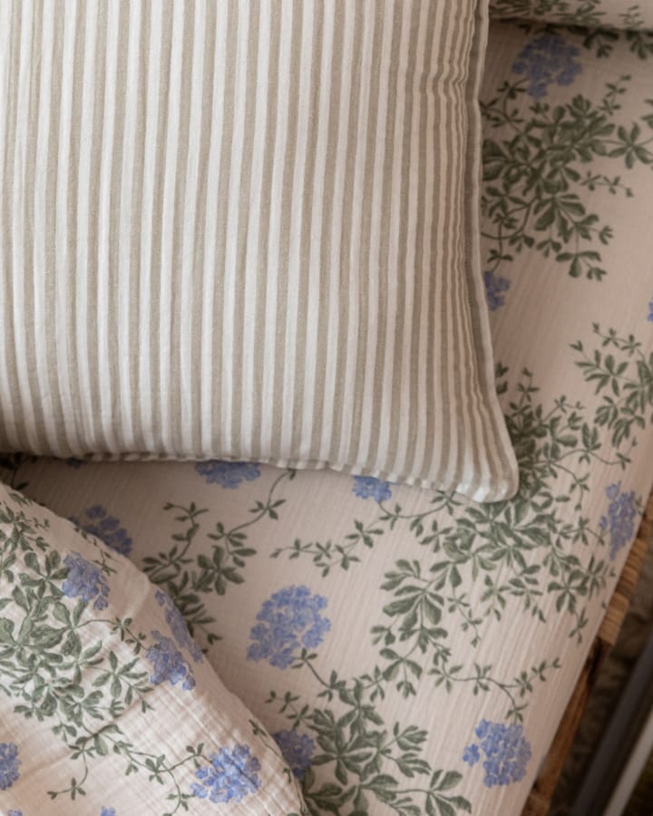 Σεντόνια με λάστιχο Plumbago Muslin, 70x140x20 cm Garbo&Friends