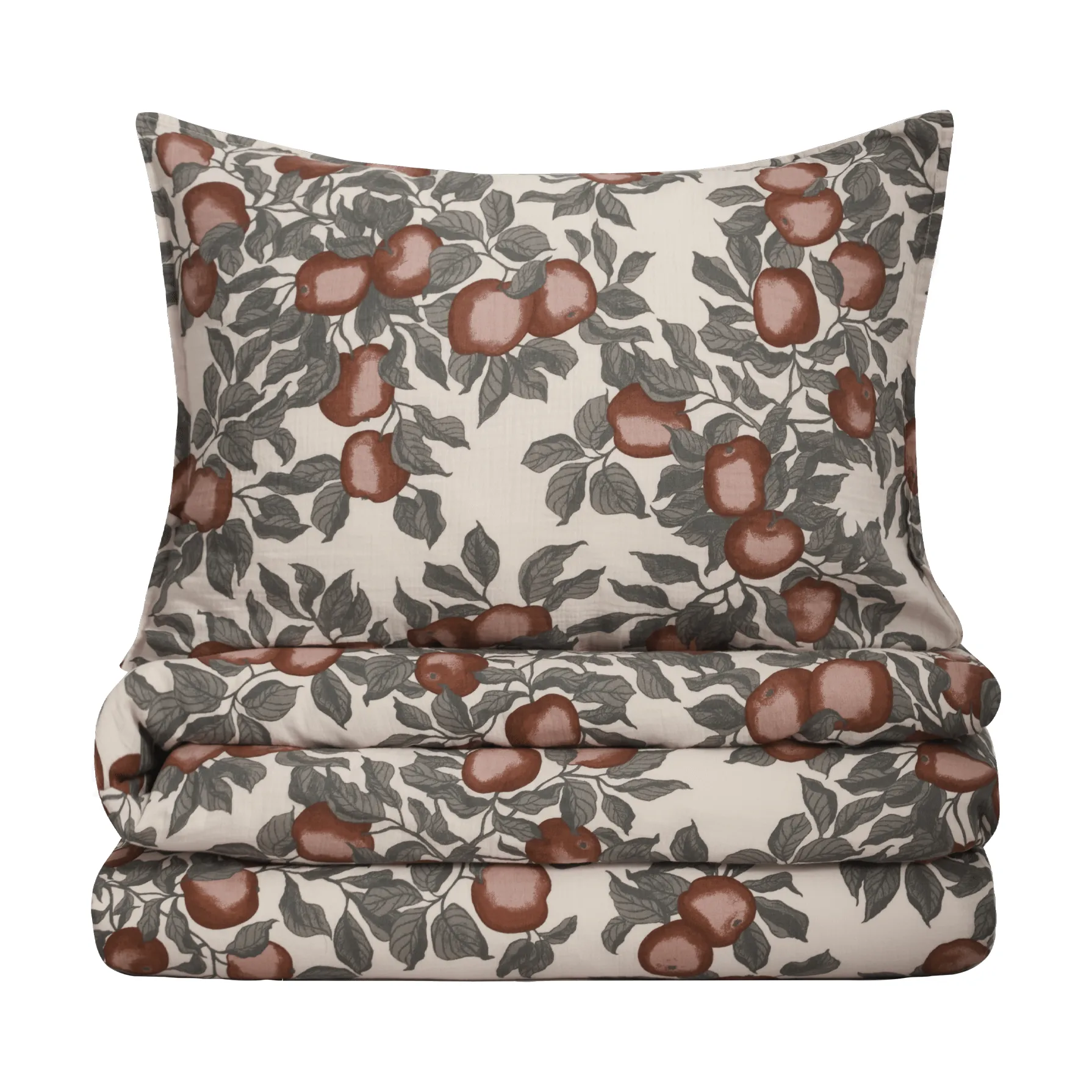 Pomme Muslin κλινοσκεπάσματα σετ, 150x210 cm/50x60 cm Garbo&Friends