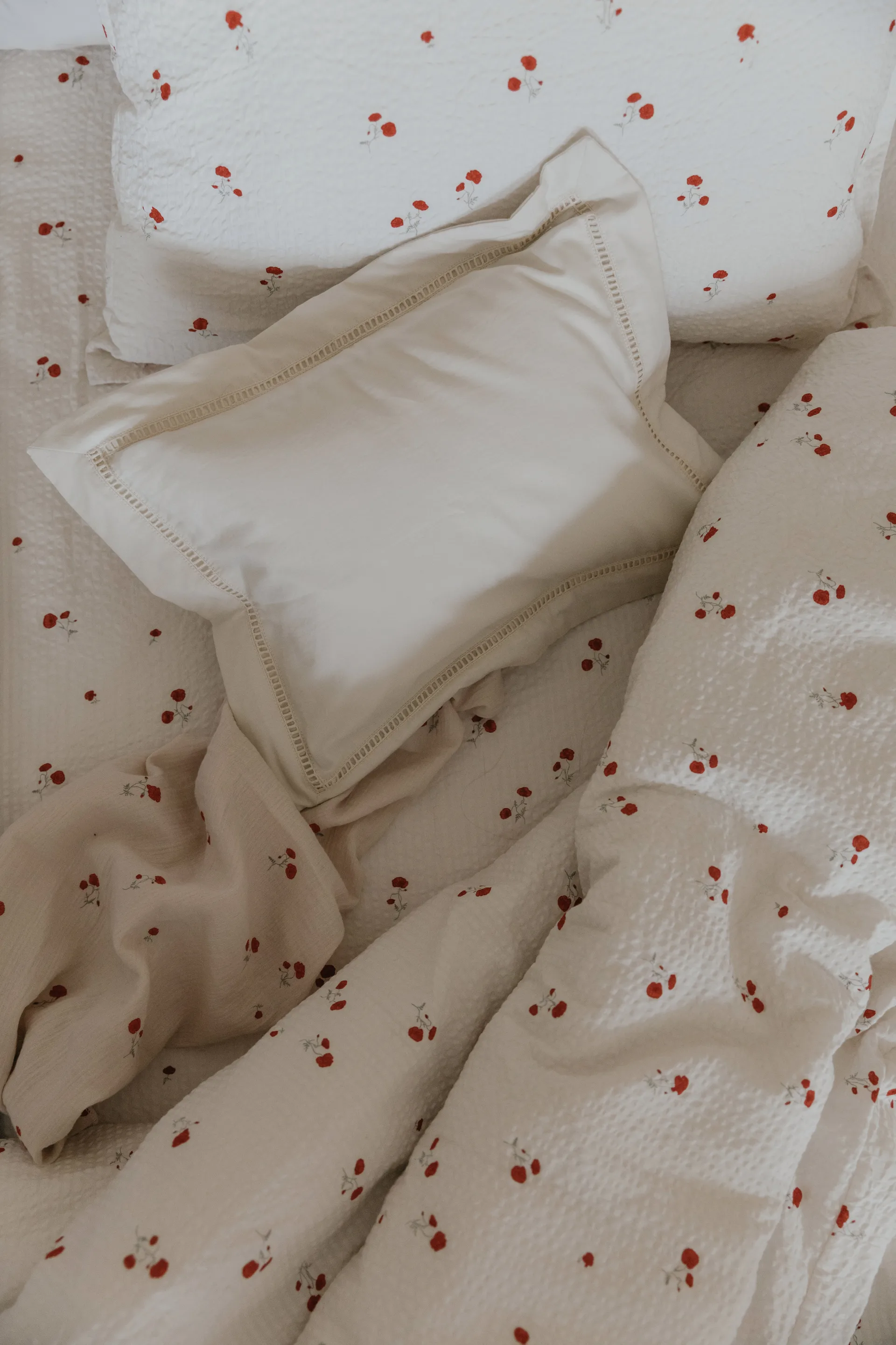 Poppy Muslin σεντόνι για κουβέρτα, 110x110 εκ. Garbo&Friends