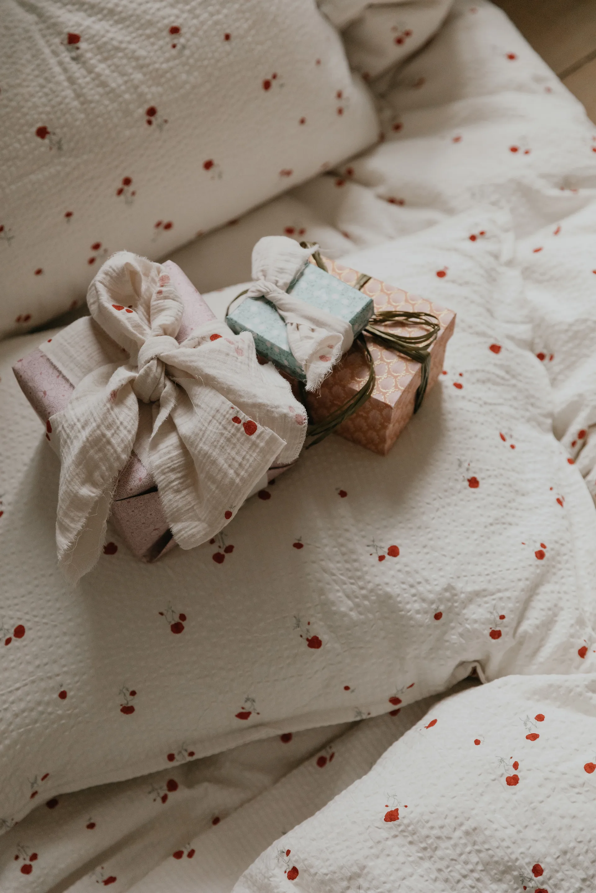 Poppy Muslin κουβέρτα 2 τεμάχια, 60x60 εκ. Garbo&Friends