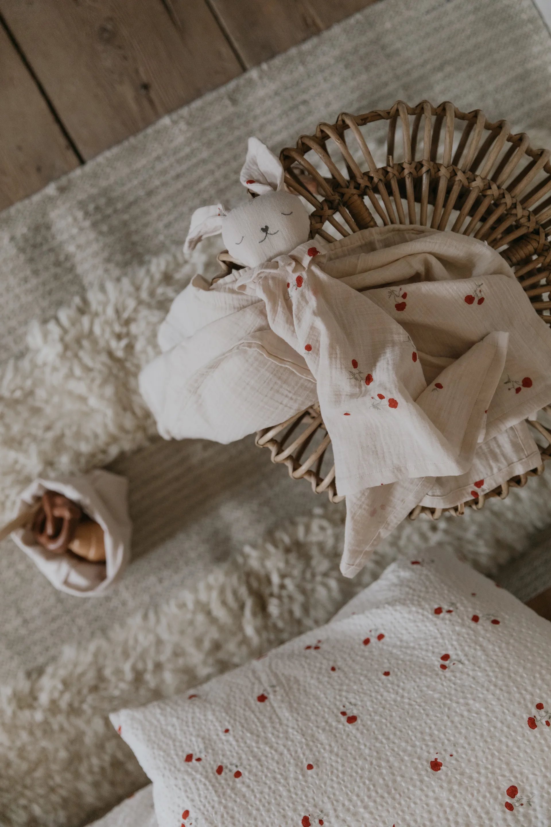 Poppy Muslin κουβερτάκι για μωράκια, 48x48 εκ. Garbo&Friends