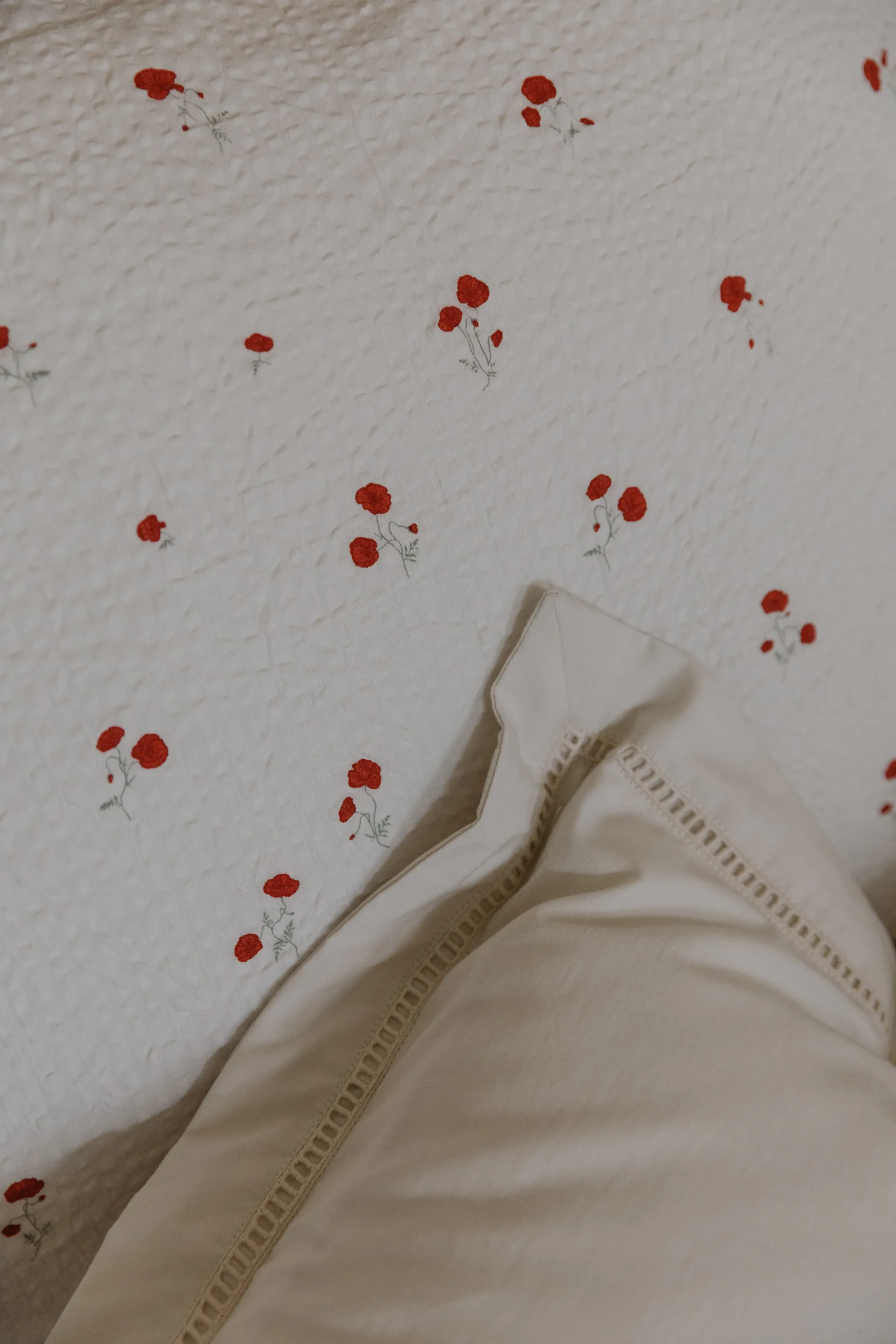 Poppy Seersucker επενδυμένο πάπλωμα, 100x140 εκ. Garbo&Friends