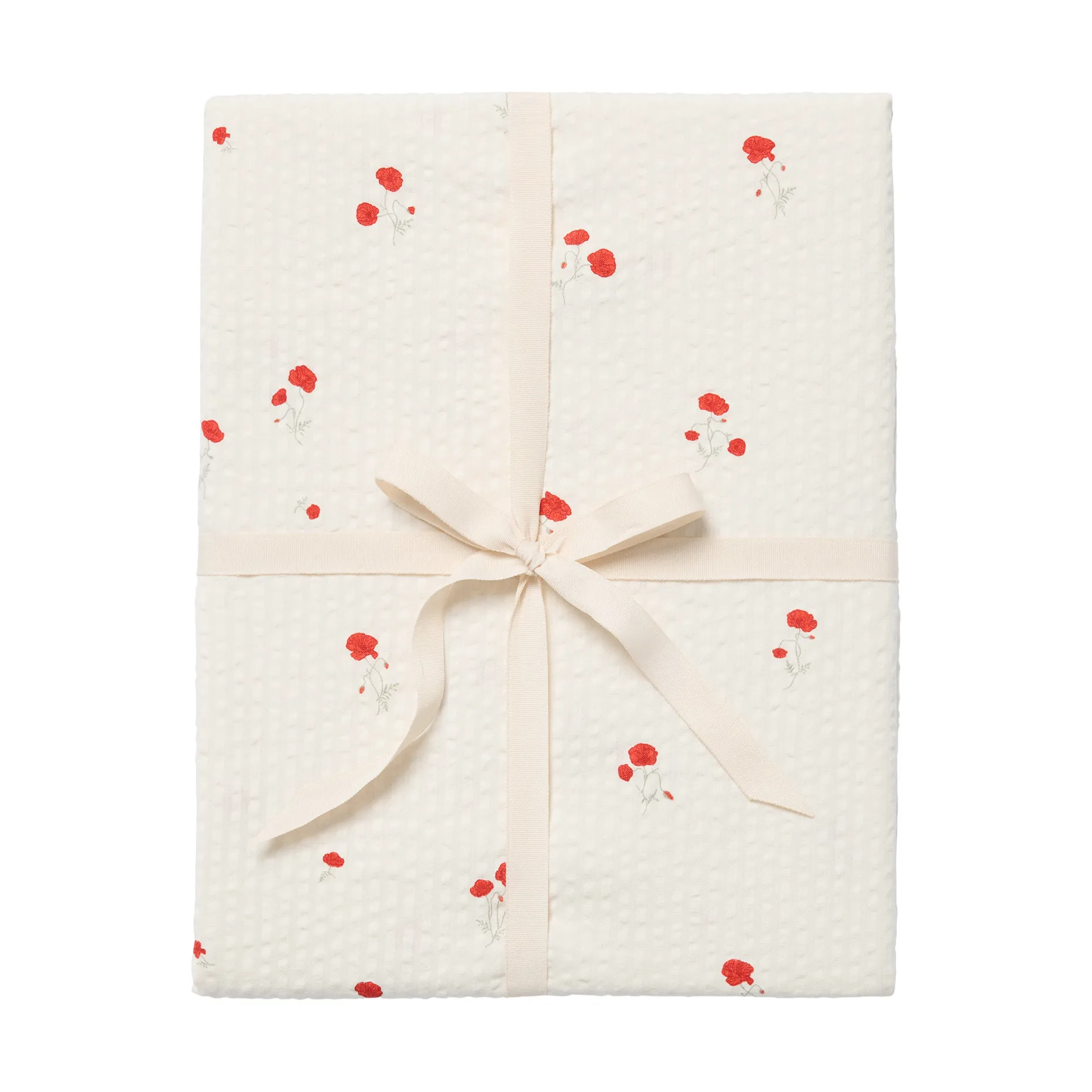 Poppy Seersucker σεντόνι με λάστιχο, 90x200x30 εκ. Garbo&Friends