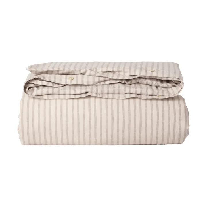 Stripe Mauve Muslin παπλωματοθήκη - 140x200 εκ. - Garbo&Friends