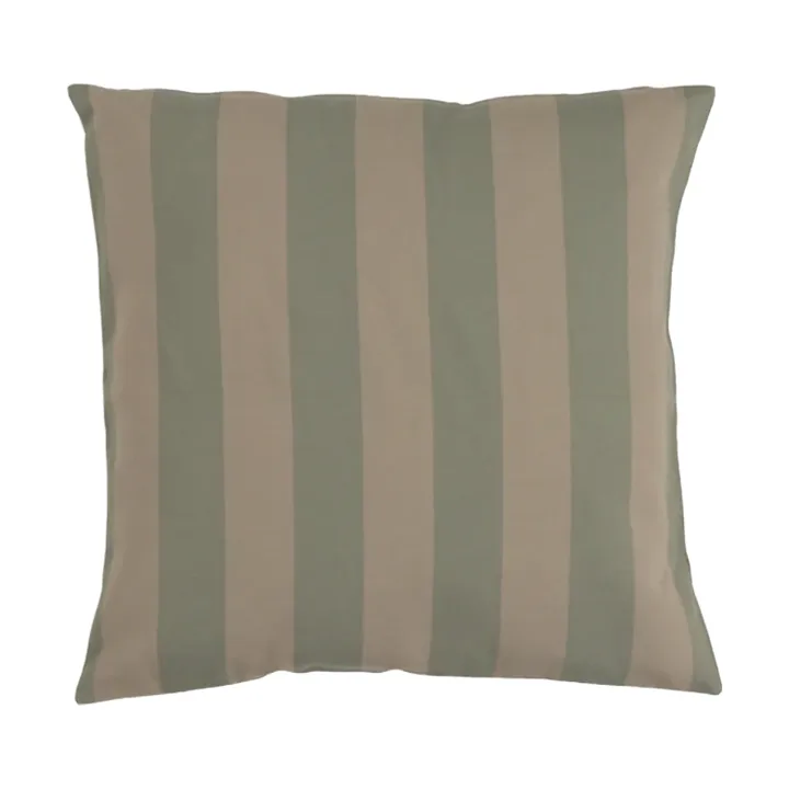 Garden Glory ριγέ μαξιλάρι - Ευκαλυπτόπράσινο-μπεζ, 50x50 εκ. - Garden Glory