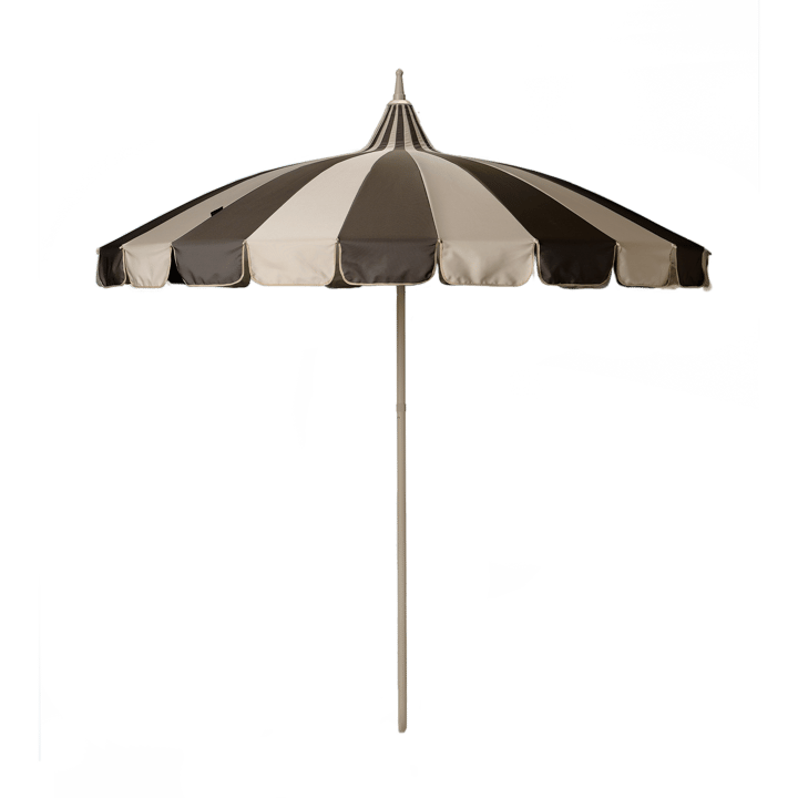 Garden Glory ομπρέλα κήπου - Beige-brown stripe - Garden Glory