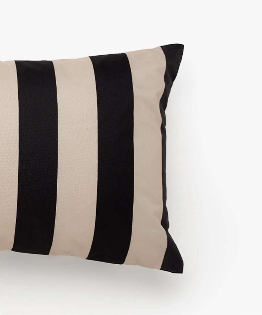 Garden Glory Outdoor μαξιλάρι 30x50 εκ., Black-beige Garden Glory