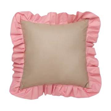 Garden Glory Outdoor μαξιλάρι με βολάν 45x45 εκ. - Beige-pink - Garden Glory