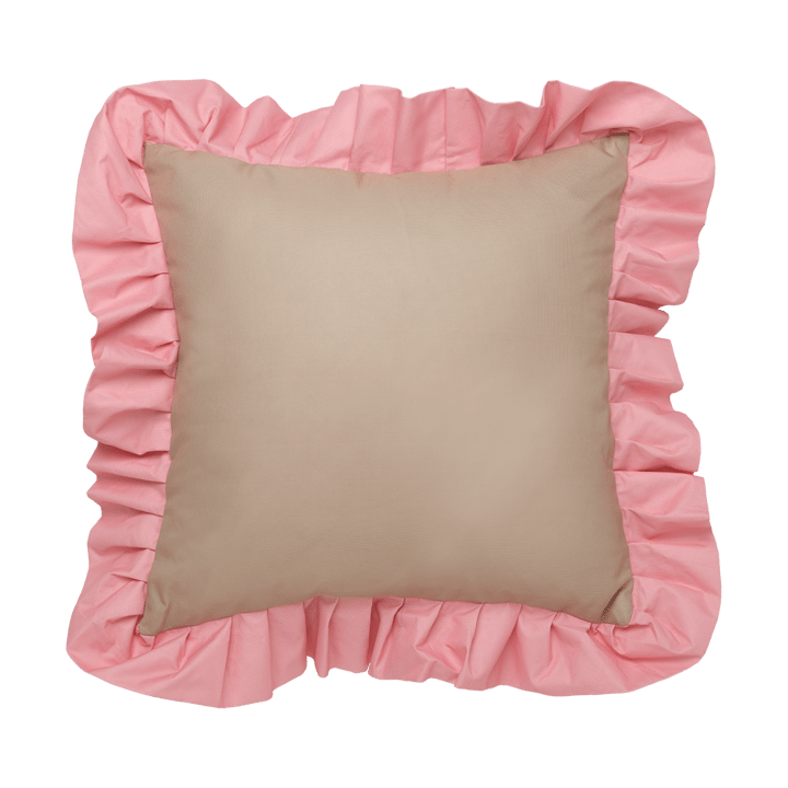 Garden Glory Outdoor μαξιλάρι με βολάν 45x45 εκ. - Beige-pink - Garden Glory