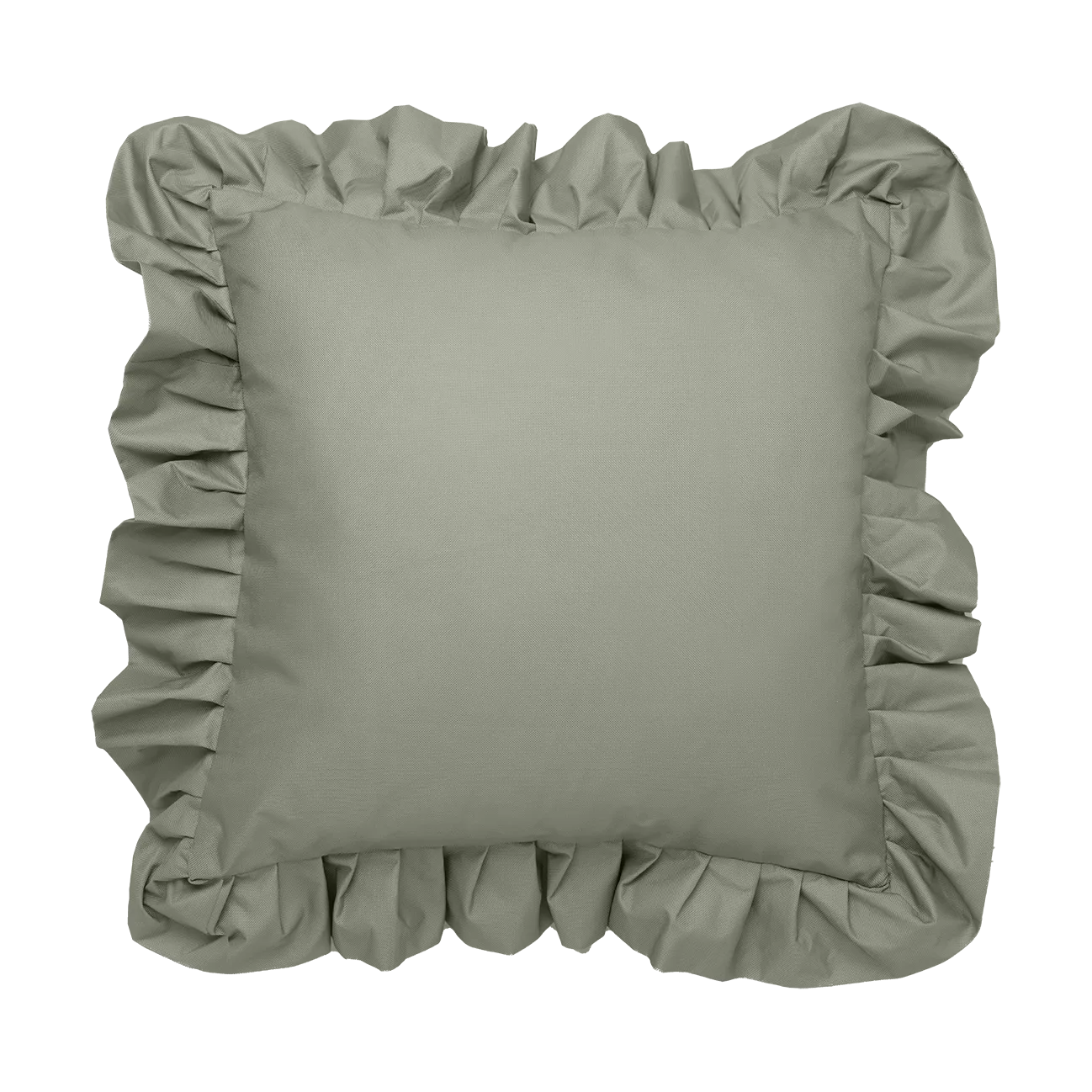 Garden Glory Outdoor μαξιλάρι με βολάν 45x45 εκ., Green Garden Glory