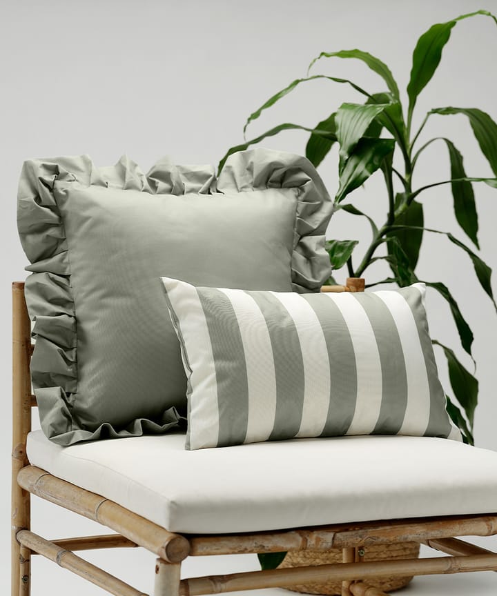 Garden Glory Outdoor μαξιλάρι με βολάν 45x45 εκ., Green Garden Glory