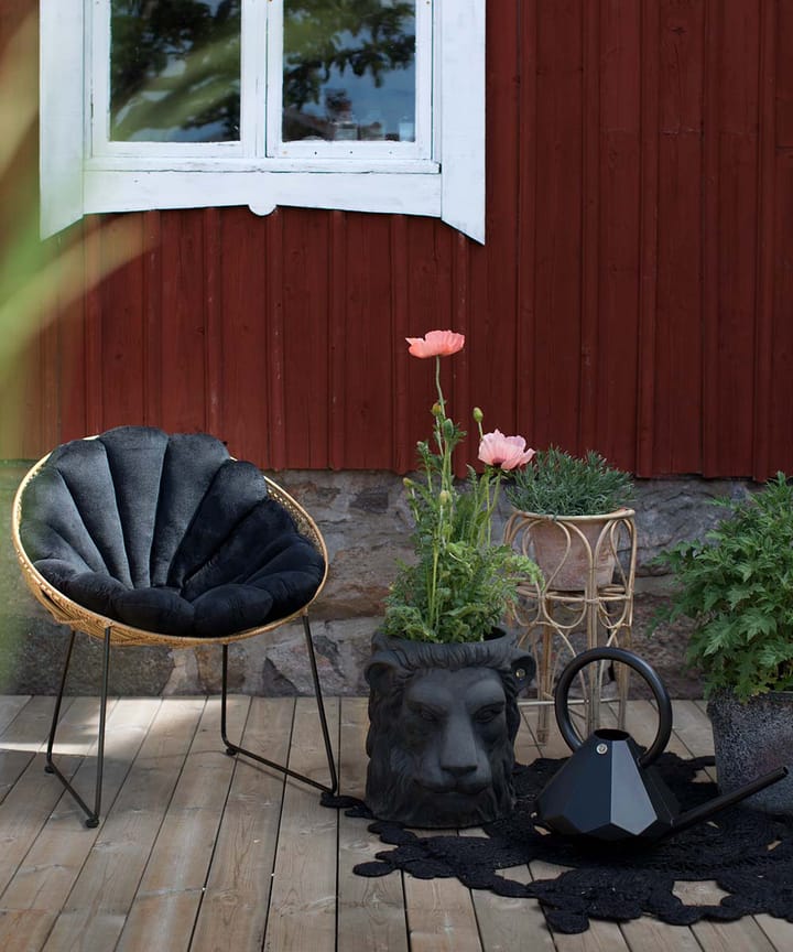 Μαξιλάρι καθίσματος Garden Glory Shell, Black Garden Glory