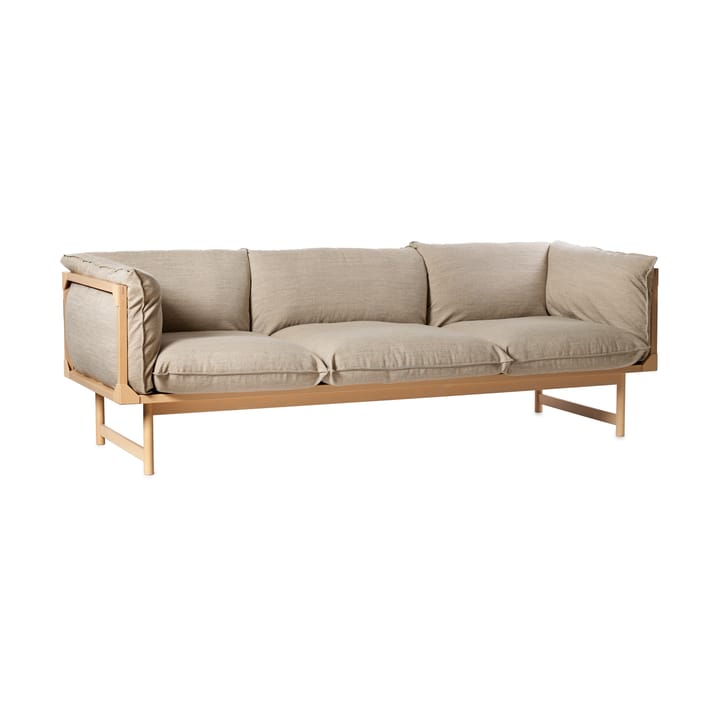 Bleck καναπές 3-θέσιος - Οξιά-white-foss 0212 - Gärsnäs