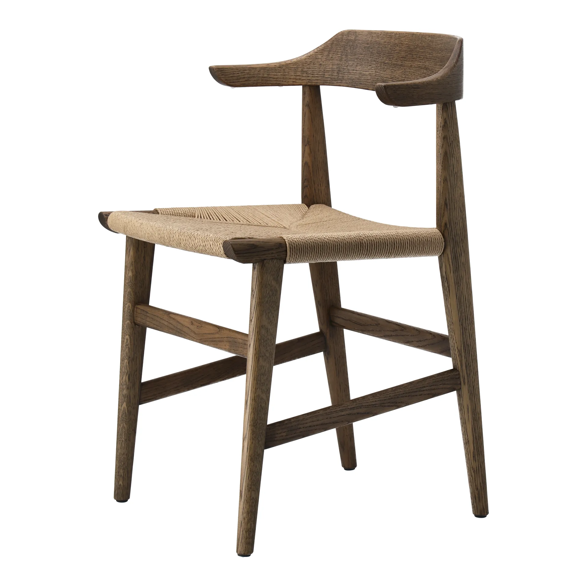 Πολυθρόνα Hedda, Δρυς-μαύρο-χαρτί κορδόνι φυσικό Gärsnäs