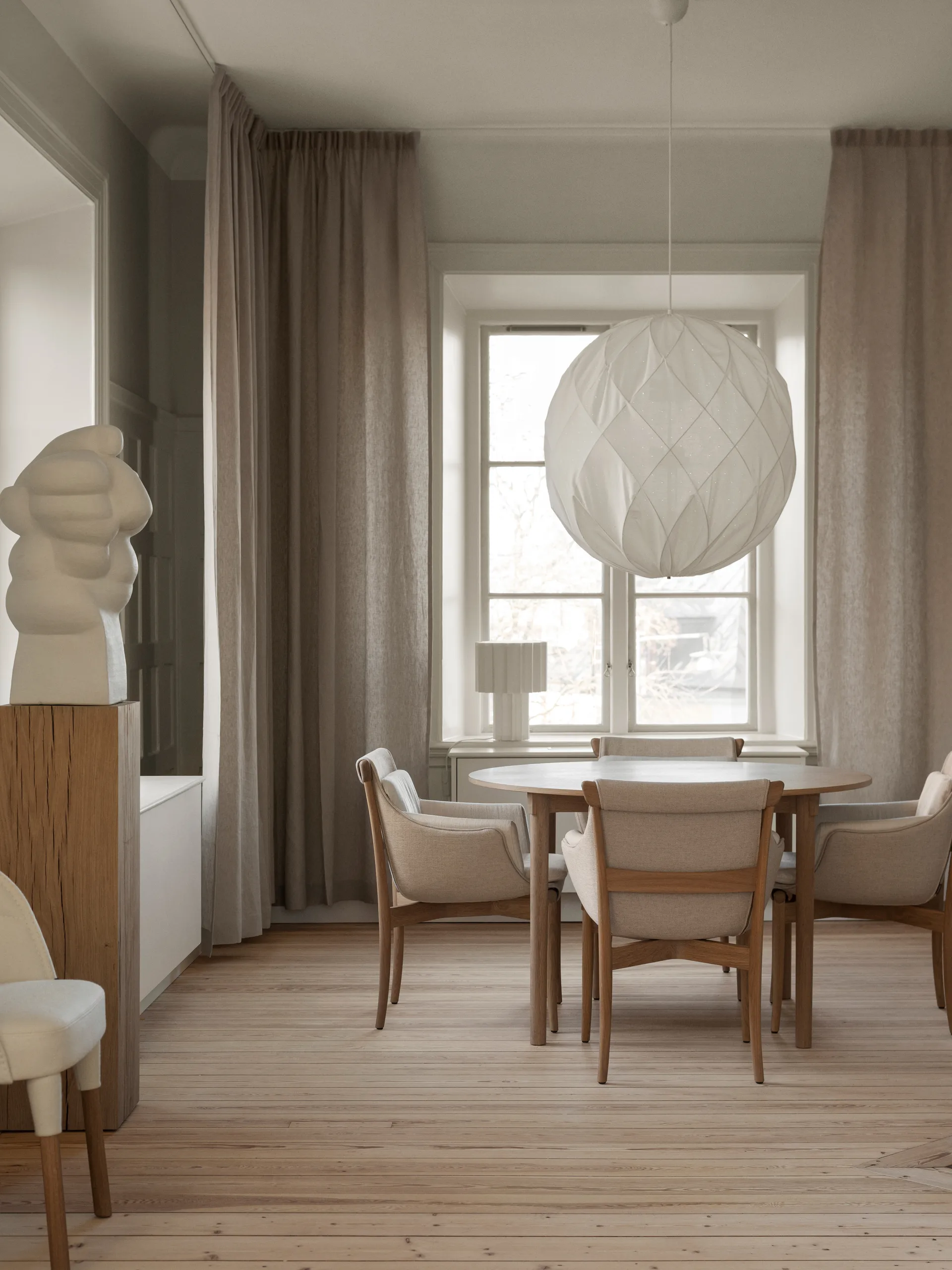 Τραπέζι Tak Ø120 εκατοστά, Δρυς-natural Gärsnäs