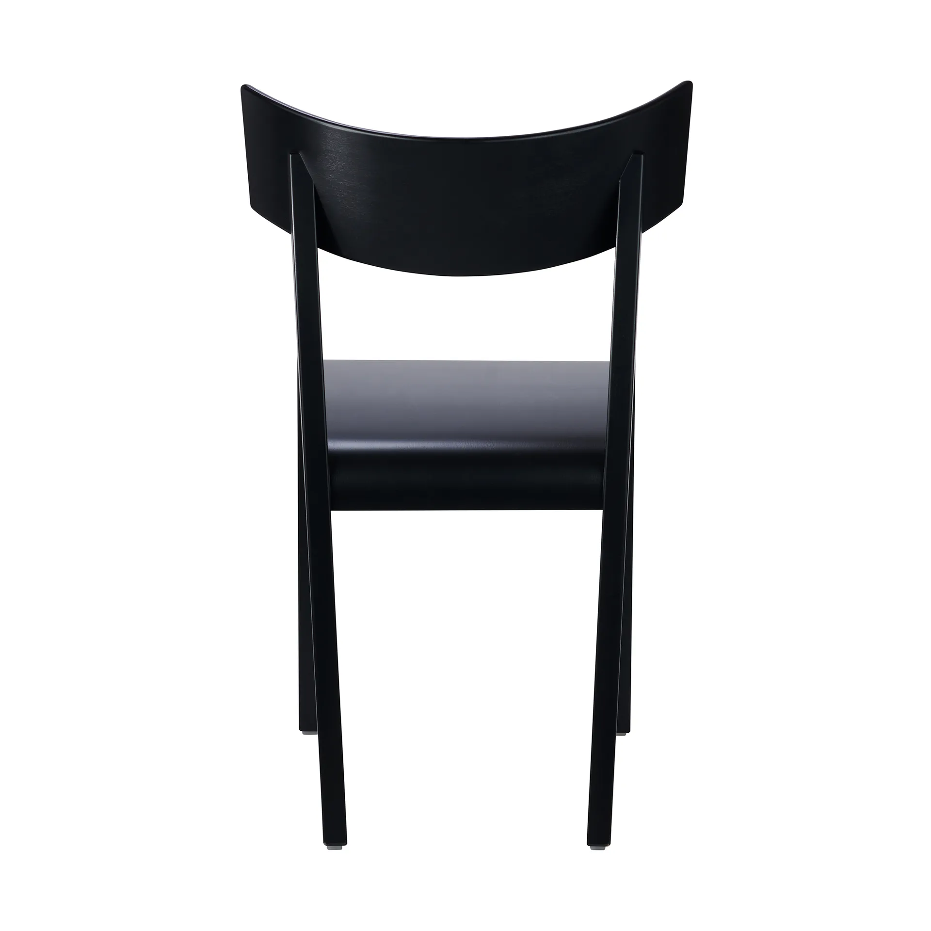 Καρέκλα Tati, Κάθισμα από καπλαμά οξιάς-μαύρη βαφή Gärsnäs