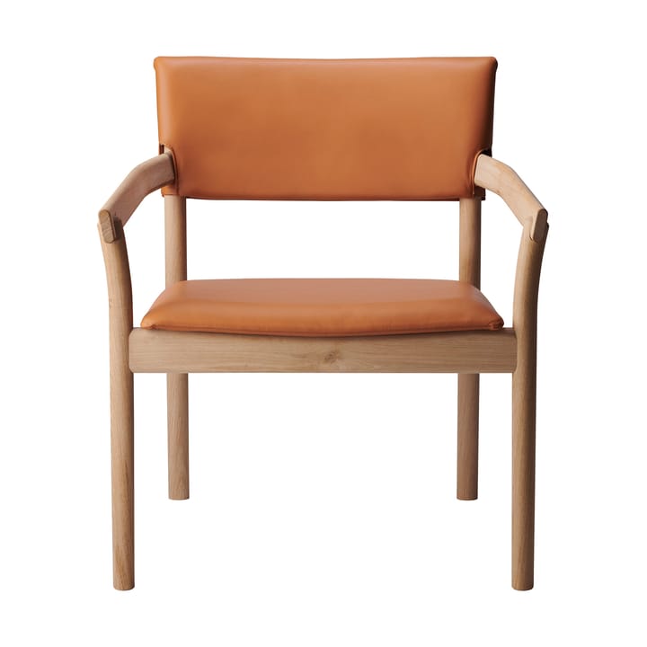 Πολυθρόνα Vyn με επενδυμένη πλάτη - Monocoat natural-Elmosoft 43283 - Gärsnäs