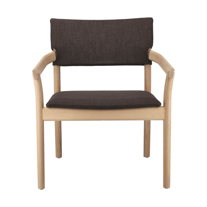 Πολυθρόνα Vyn με επενδυμένη πλάτη - Monocoat natural-Lido 46 Mole - Gärsnäs