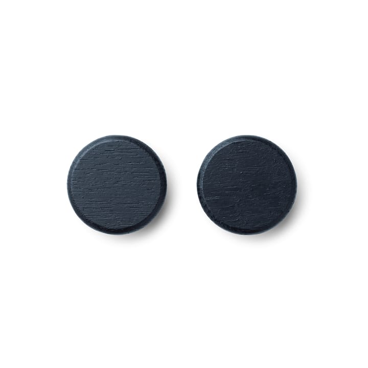 Κουμπιά Flex Button για μαγνητική λωρίδα 2 τεμαχίων - Δρυς βαμμένη μαύρη - Gejst