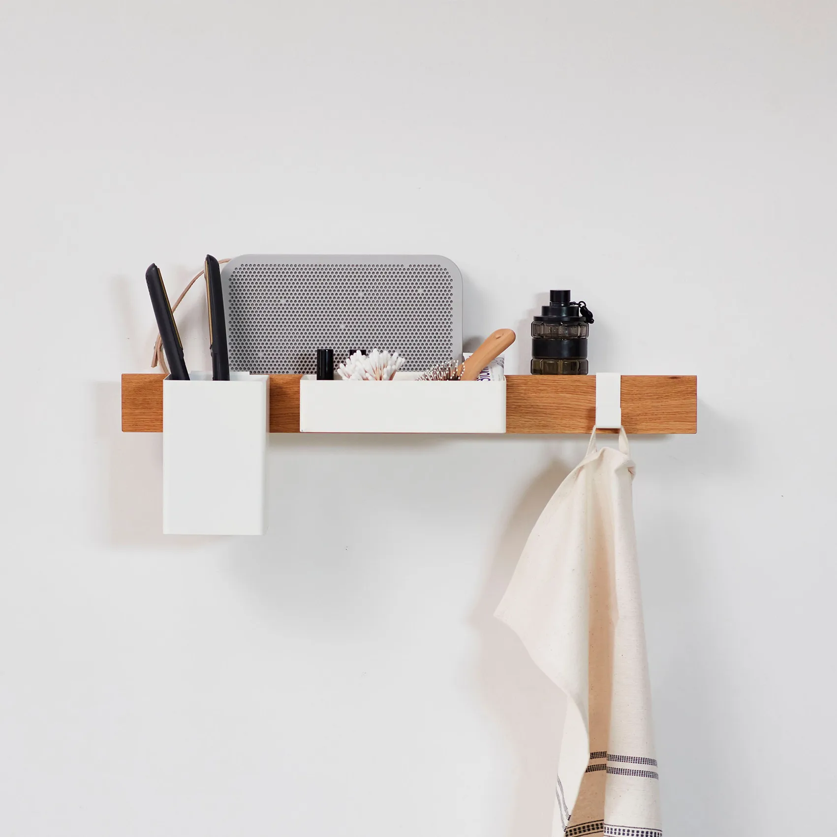 Flex Rail μαγνητική ράγα 60 cm, δρυς-λευκό Gejst