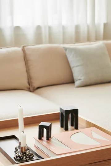 Frame δίσκος μικρός 11x32,4 cm - Καπνιστή δρυς-γκρι - Gejst