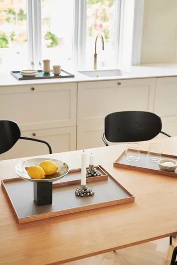 Frame δίσκος μικρός 11x32,4 cm - Βελανιδιά-beige - Gejst