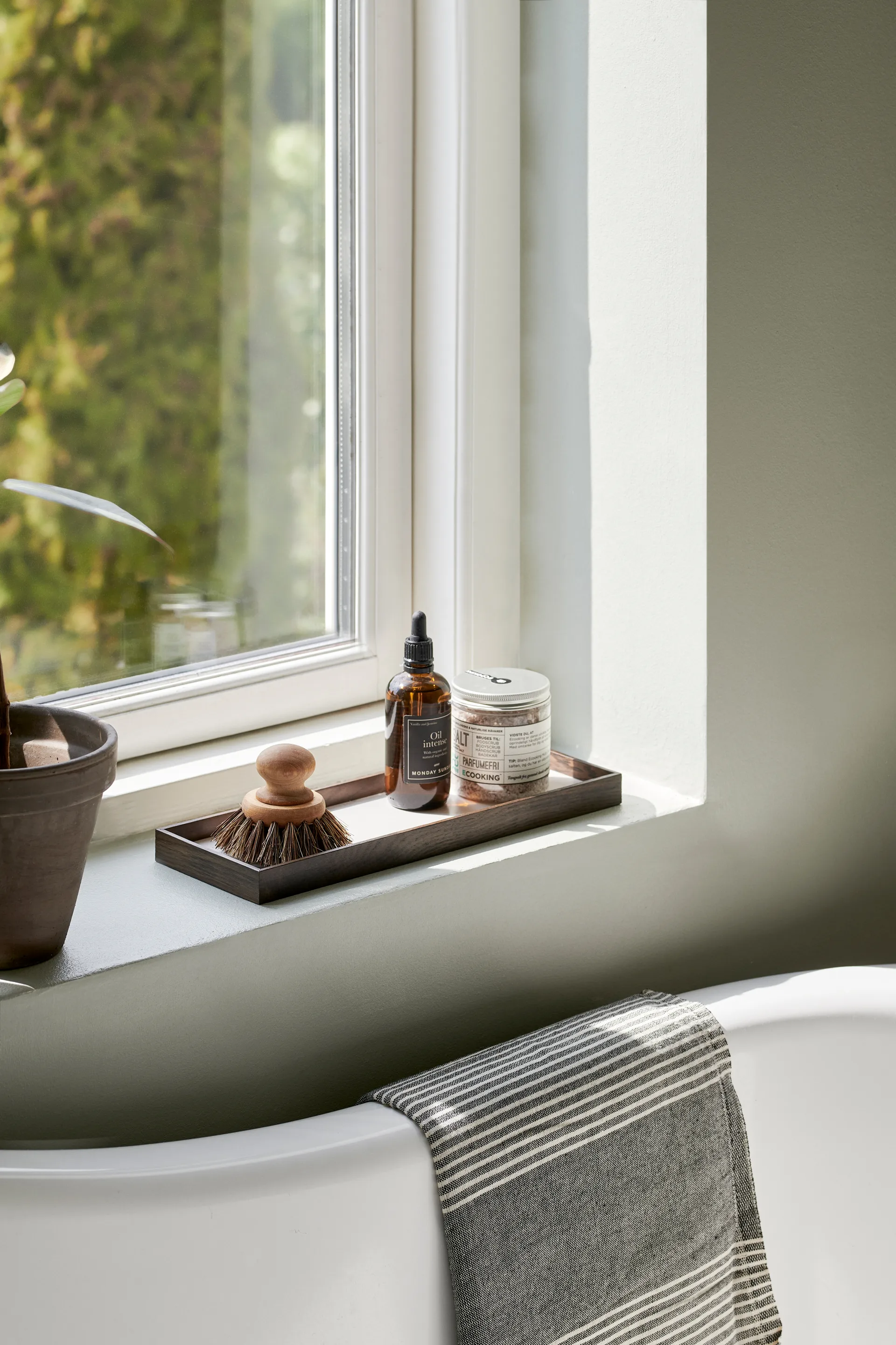 Frame δίσκος μικρός 11x32,4 cm, Καπνισμένη δρυς-beige Gejst