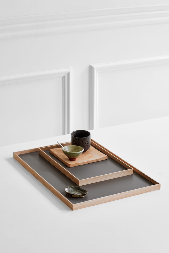 Frame δίσκος μεσαίος 23x34 cm, Δρυς-ανοιχτό γκρι Gejst