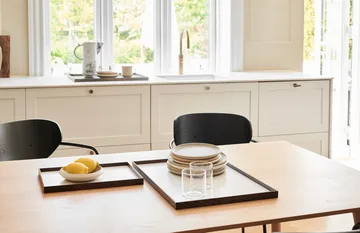 Frame δίσκος μεγάλος 35,5x50,6 cm - Καπνισμένη δρυς-beige - Gejst