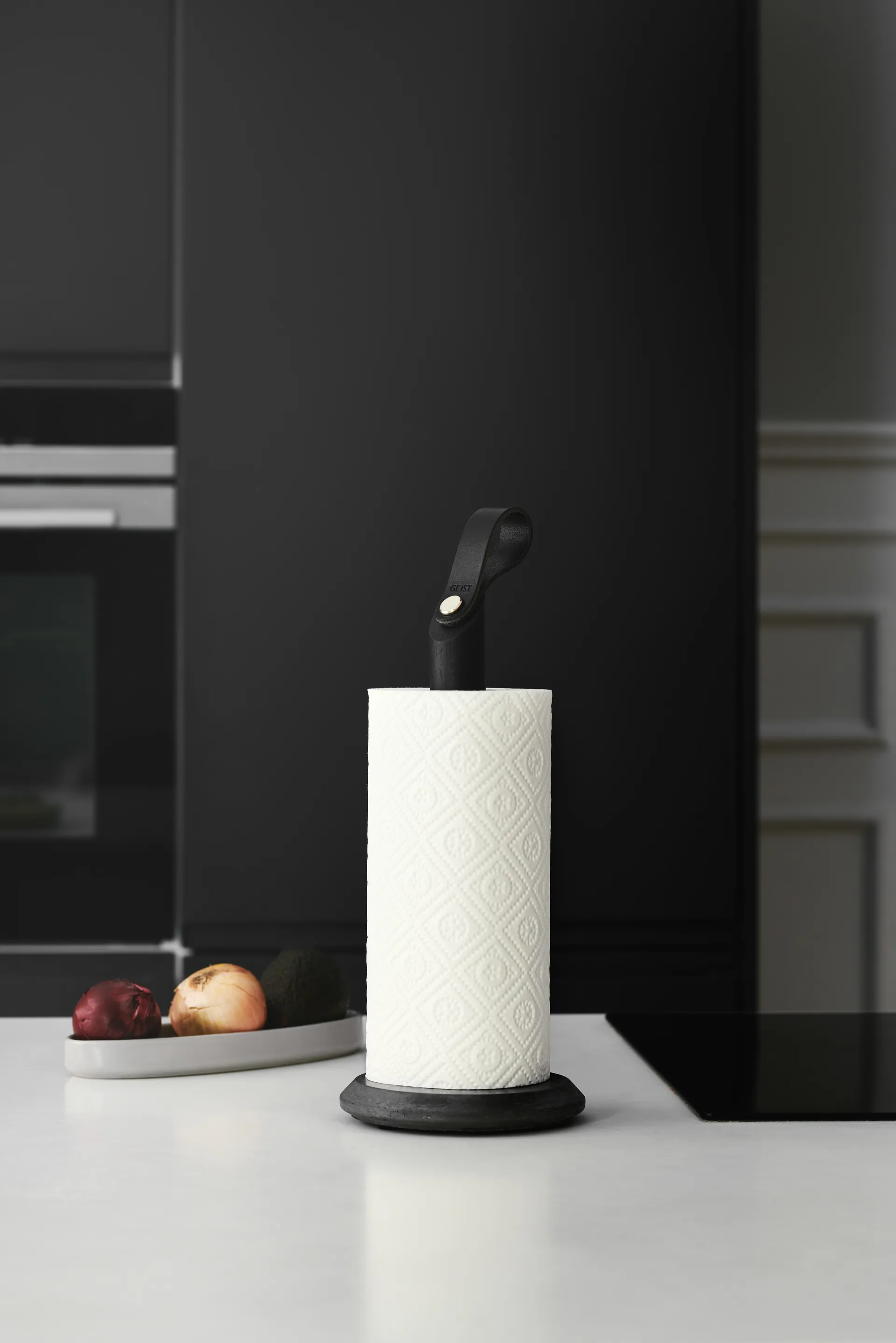 Grab kitchen βάση για χαρτί κουζίνας, Μαύρη βαμμένη δρυς Gejst