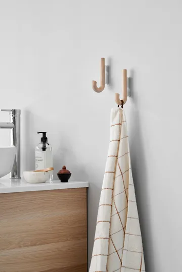 Hook γάντζος μίνι 13,3 εκ. - Δρύινο-χρωμίου - Gejst