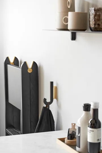 Hook γάντζος μίνι 13,3 εκ. - Μαύρη δρυς-ορείχαλκος - Gejst