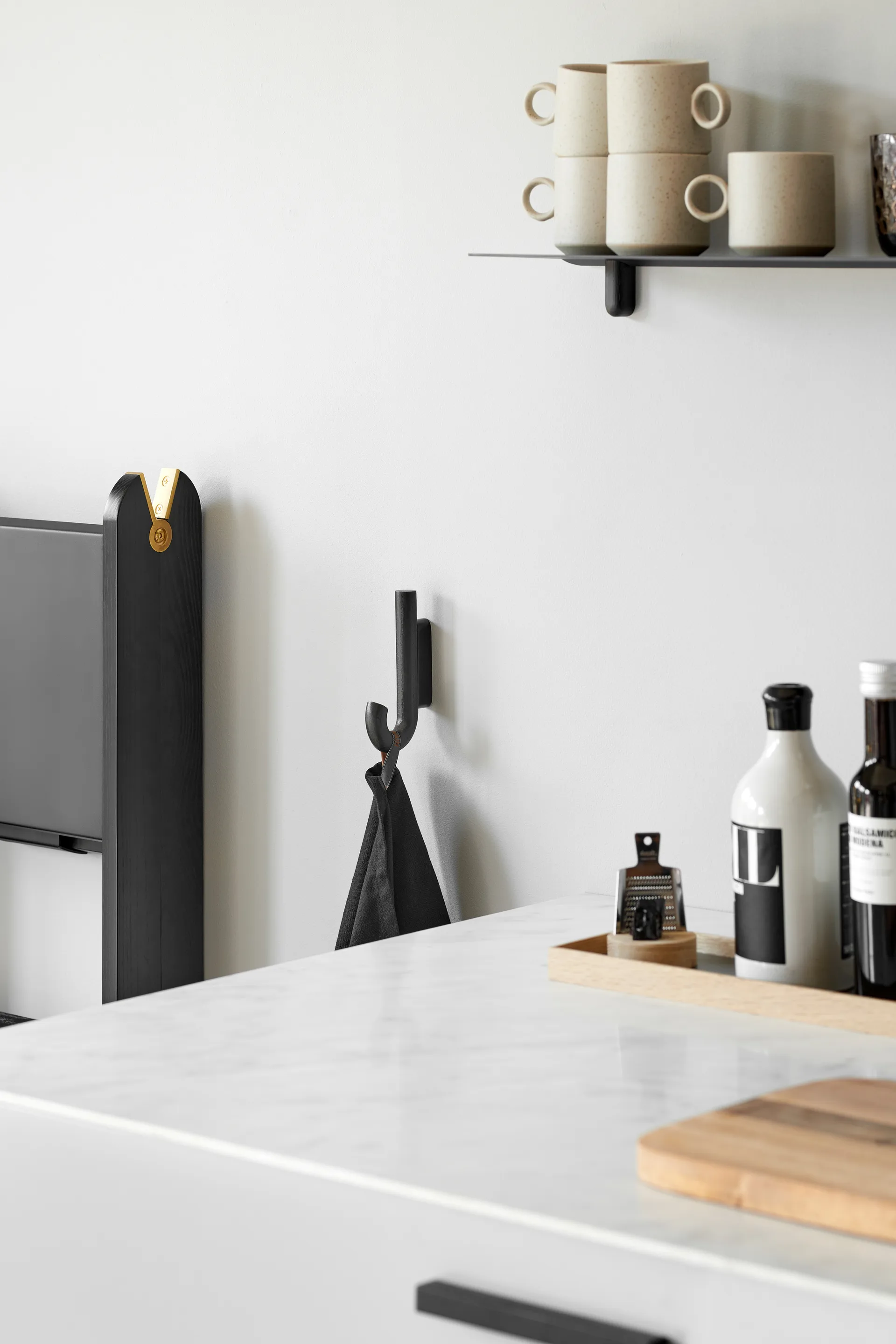 Hook γάντζος μίνι 13,3 εκ., Μαύρη δρυς-μαύρο Gejst