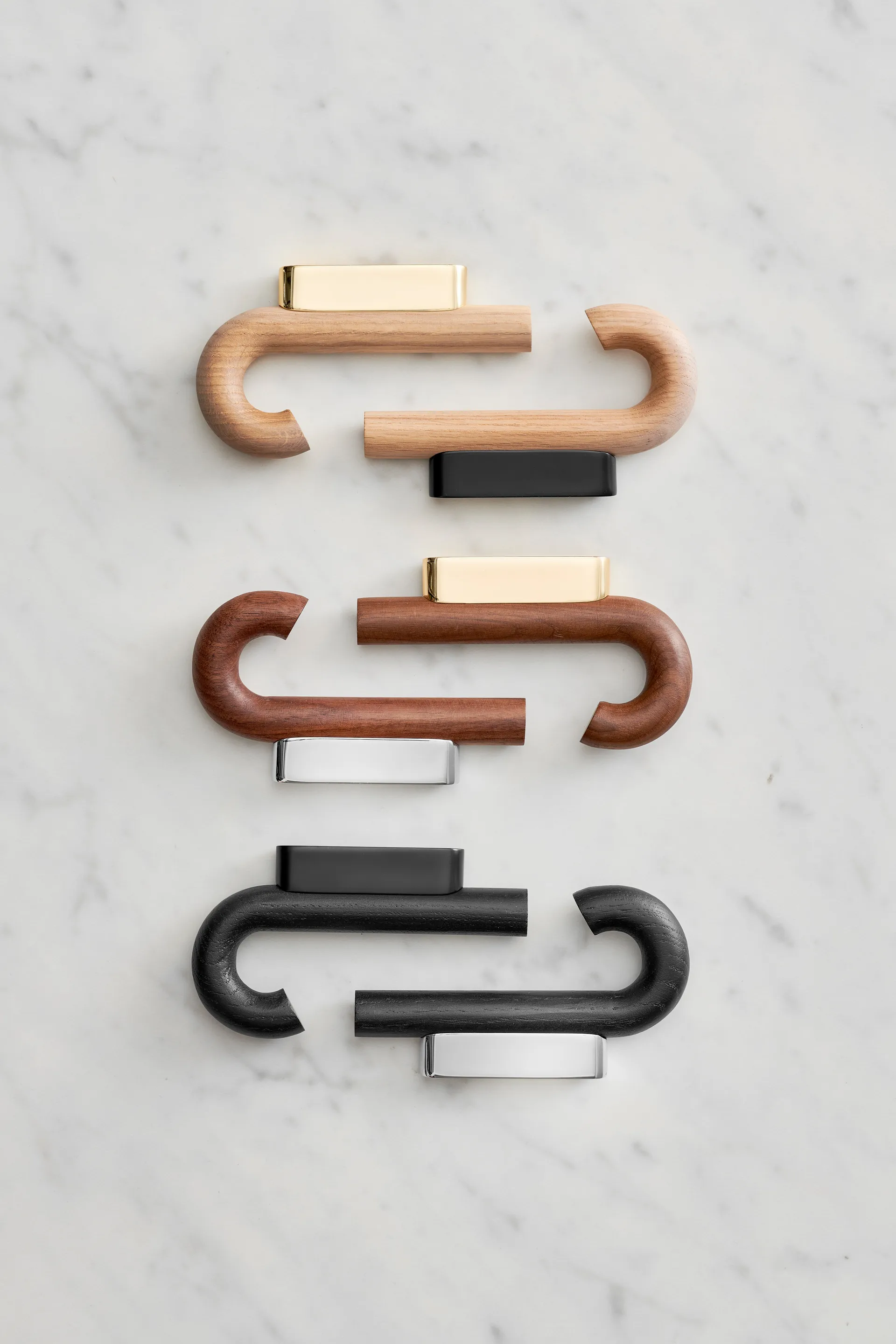 Hook γάντζος μίνι 13,3 εκ., Μαύρη δρυς-μαύρο Gejst