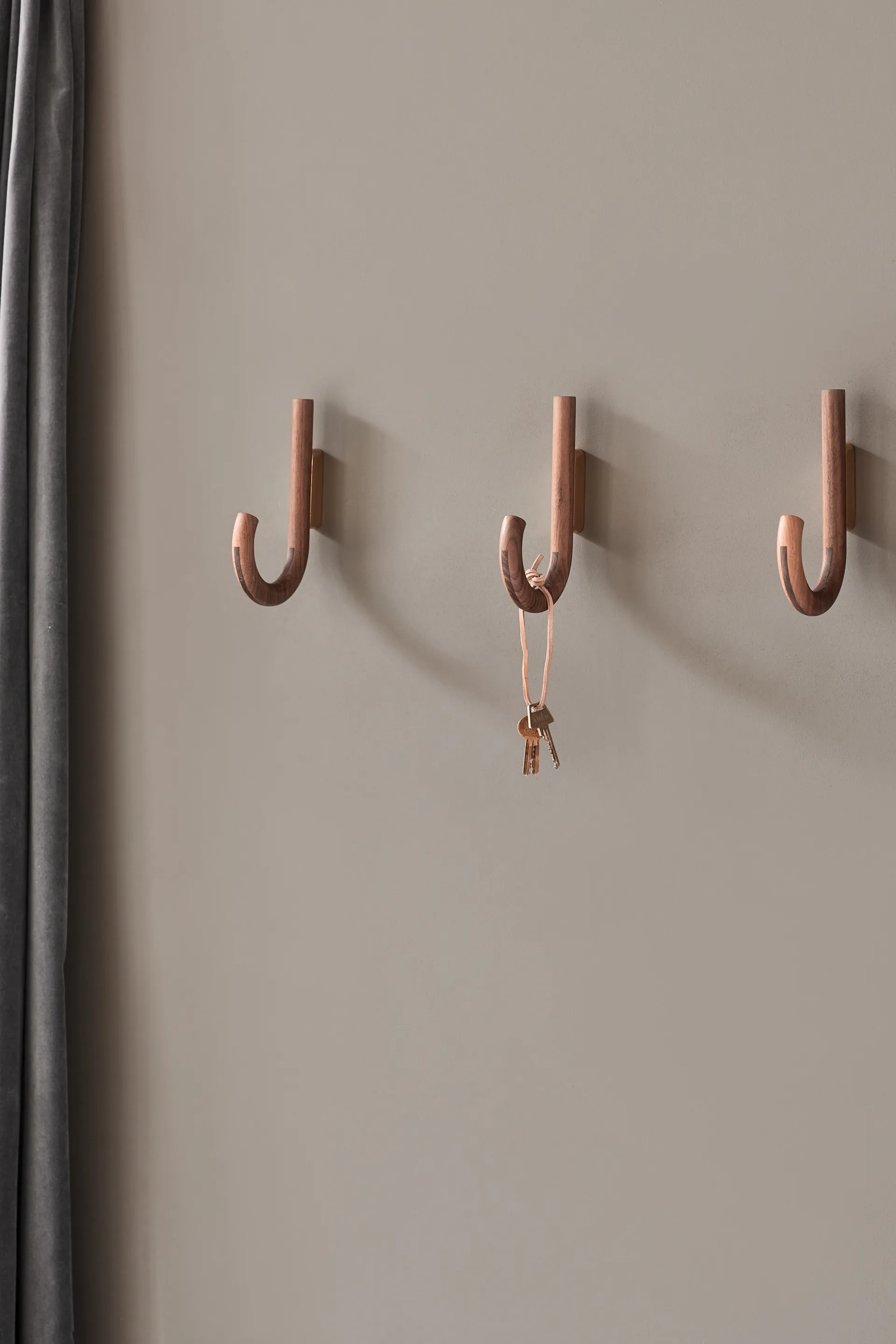 Hook γάντζος 19 cm, Καρυδιά-ορείχαλκος Gejst