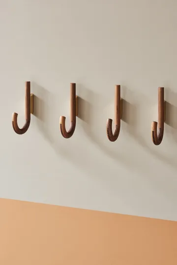 Hook γάντζος 19 cm - Καρυδιά-ορείχαλκος - Gejst