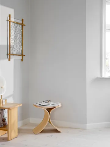 Luno σκαμπό 48x28x72 εκ. - Δρυς-μπεζ υφασμάτινο - Gejst