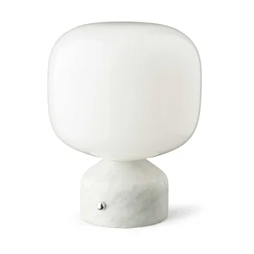 Meemo φορητή επιτραπέζια λάμπα 23 cm - White marble - Gejst