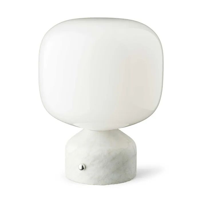 Meemo φορητή επιτραπέζια λάμπα 23 cm - White marble - Gejst