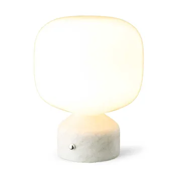Meemo φορητή επιτραπέζια λάμπα 23 cm - White marble - Gejst