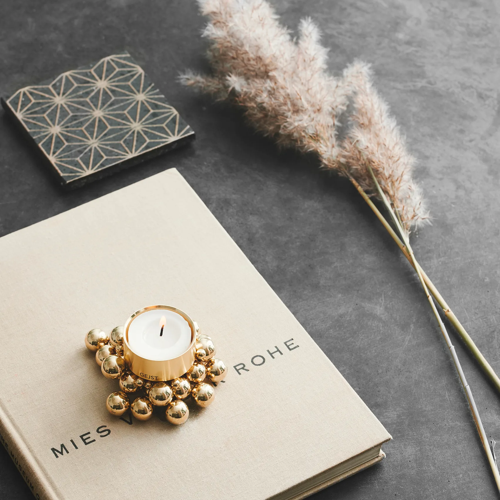 Molekyl φανάρι, ορείχαλκος Gejst