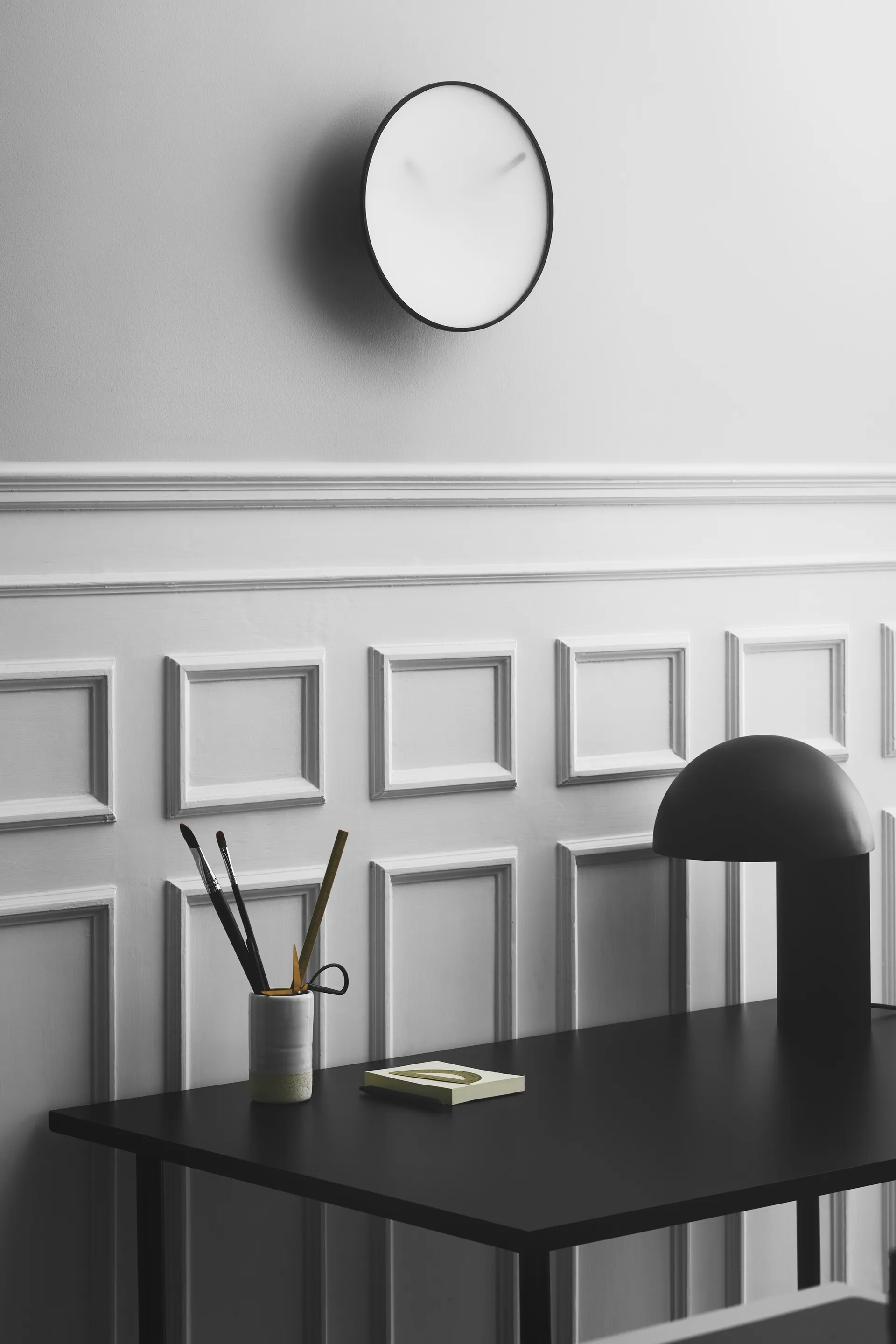 Momentt ρολόι τοίχου Ø 30 cm, Λευκό Gejst