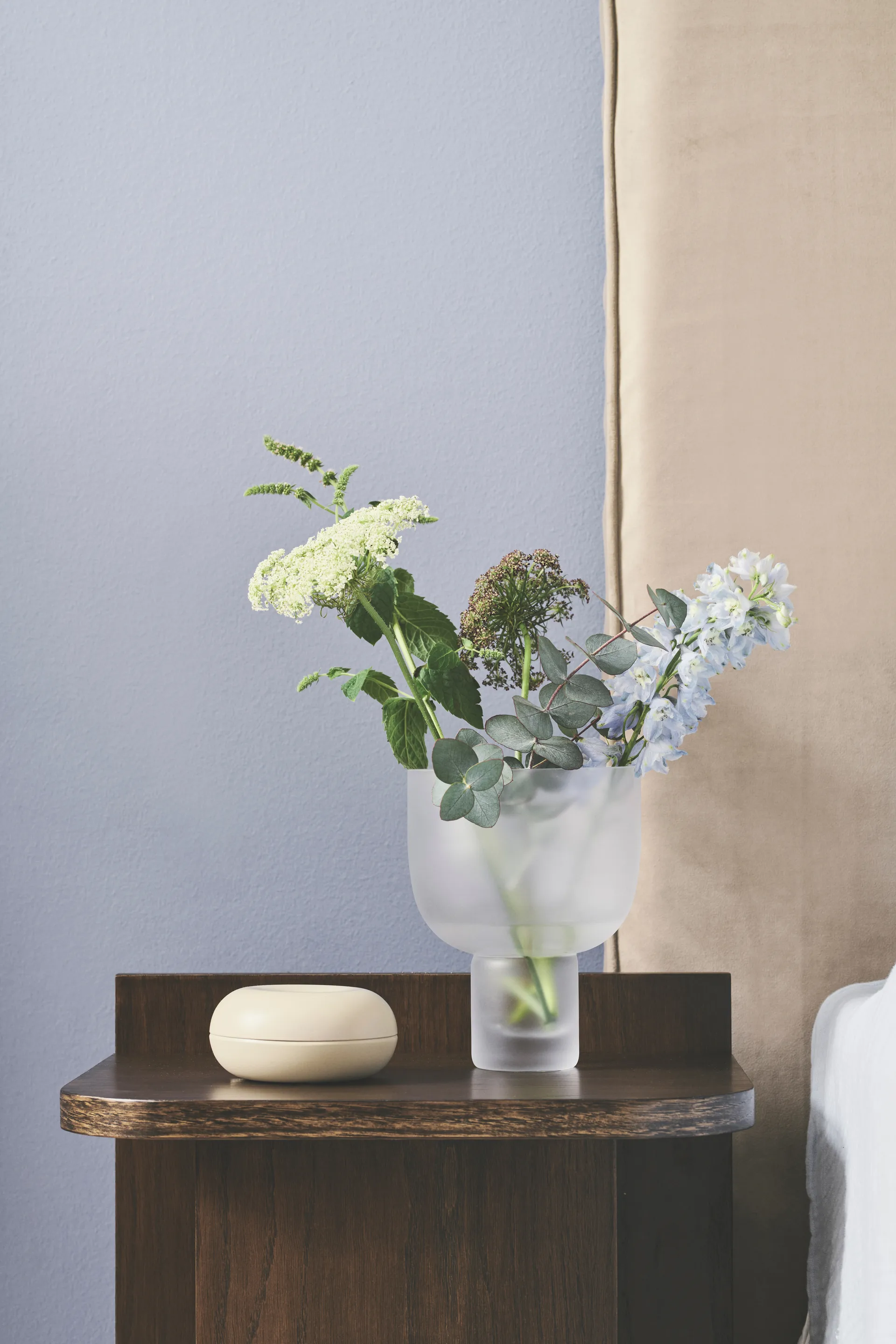 Nebl βάζο medium, Frosted Gejst