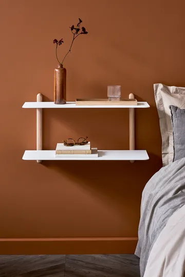 Nivo ράφι F μεγάλο - Ανοιχτή δρυς-λευκό - Gejst