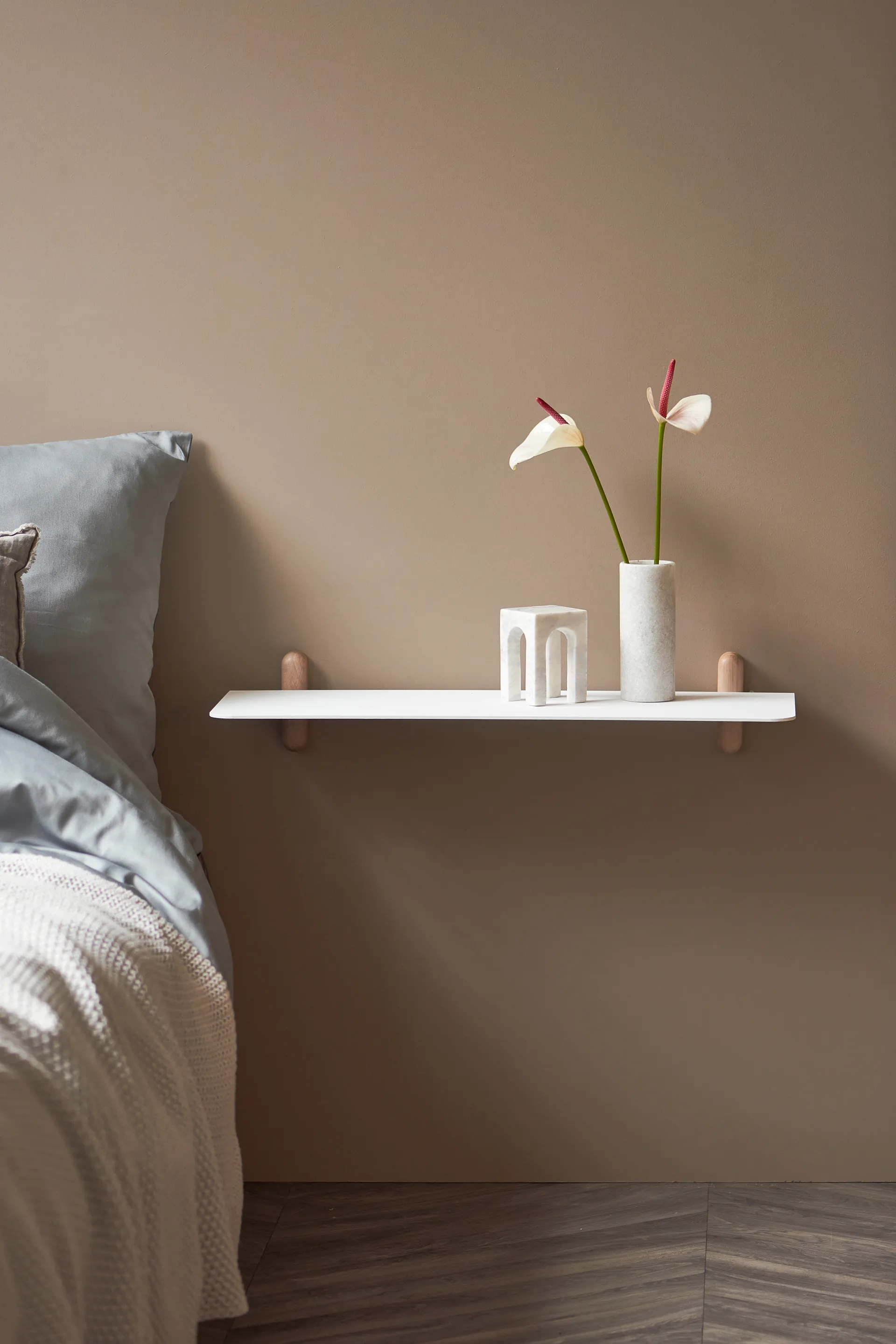 Nivo ράφι G μεγάλο, Ανοιχτή δρυς-λευκό Gejst