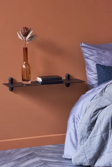 Nivo ράφι G μεγάλο - Μαύρη βαμμένη φράξος-black - Gejst