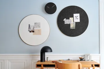 Πίνακας ανακοινώσεων Retell Ø80 cm - Λευκό-ορείχαλκος - Gejst