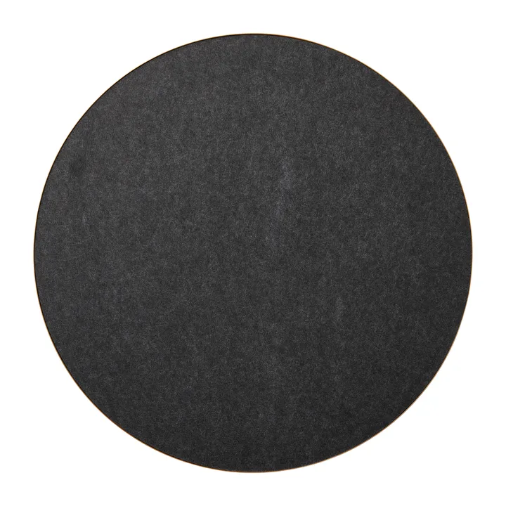 Πίνακας ανακοινώσεων Retell Ø80 cm - Μαύρο-ορείχαλκος - Gejst