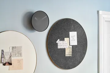 Πίνακας ανακοινώσεων Retell Ø80 cm - Μαύρο-ορείχαλκος - Gejst